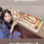 【動画あり】『ひゃ〜！可愛い♡』中村麗乃が撮影した、ケーキを頬張る寺田蘭世が可愛すぎるwwwwww【28thSG アンダーライブ3日目】