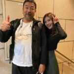 SKE48元支配人 湯浅洋が久しぶりに北川綾巴に会い2ショットを公開！！！