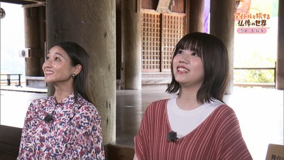 【櫻坂46】武元唯衣、仏像のパワーを感じる。NHKでお仕事をしっかりこなす【趣味どきっ】