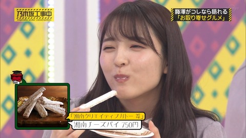 メンバー大絶賛！！！梅澤美波が乃木中で紹介した『湘南チーズパイ』がこちら！！！