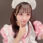 【SKE48】ピンクメイドのコスプレをする鬼頭未来が可愛い！