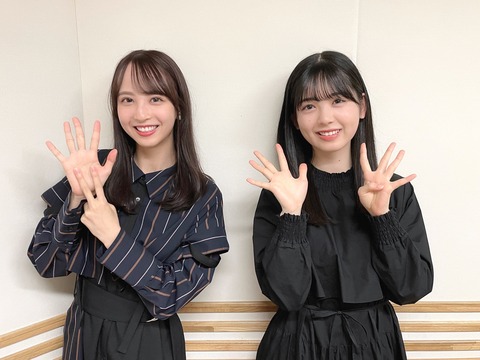 【乃木坂46】愛知美人姉妹！！！！！佐藤楓と筒井あやめの2ショット！