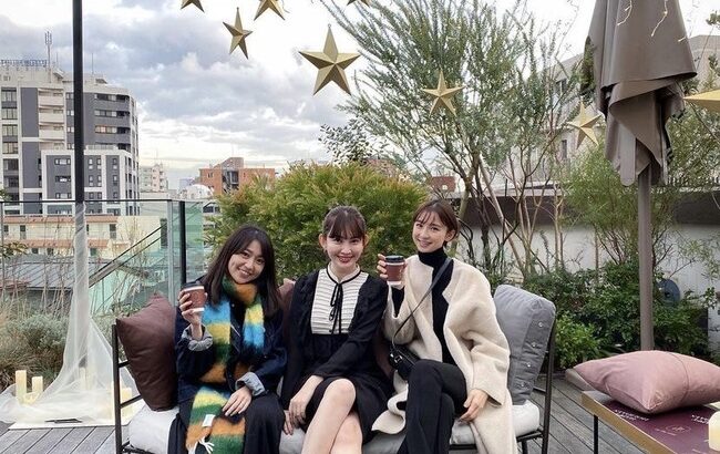 【朗報】小嶋陽菜プロデュースブランドのイベントに新旧AKB48 豪華メンバーが集う (°▽°)