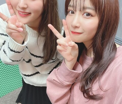 【SKE48】太田彩夏と鎌田菜月のペアはお初な気がする…?!