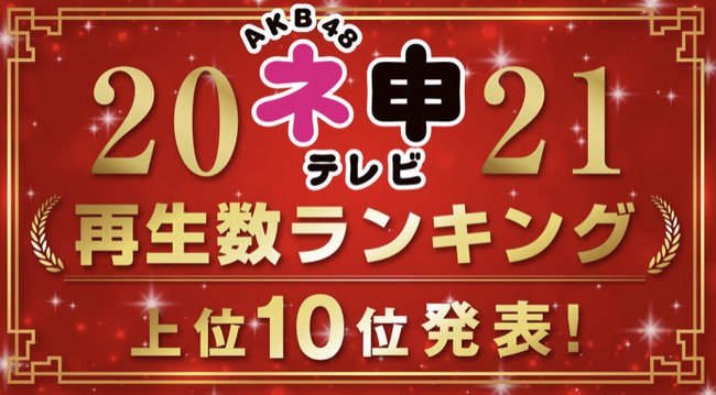 【AKB48】2021年ネ申TVの再生数ランキング発表！1位は最強コンビゆうなぁの挑戦【ネ申テレビ】