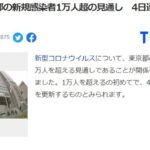 【悲報】東京都、ついに1万超え！！【新型コロナウイルス】