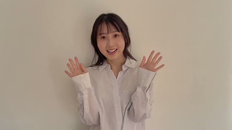 【SKE48】初水着撮影後の井上瑠夏から告知動画が届く！