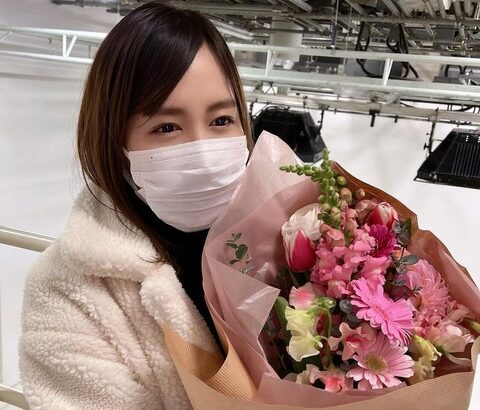 【SKE48】大場美奈「こんなにもたくさん卒業の話 聞いてもらえると思わずお花やお祝い頂いたりもして嬉しかったなっ」