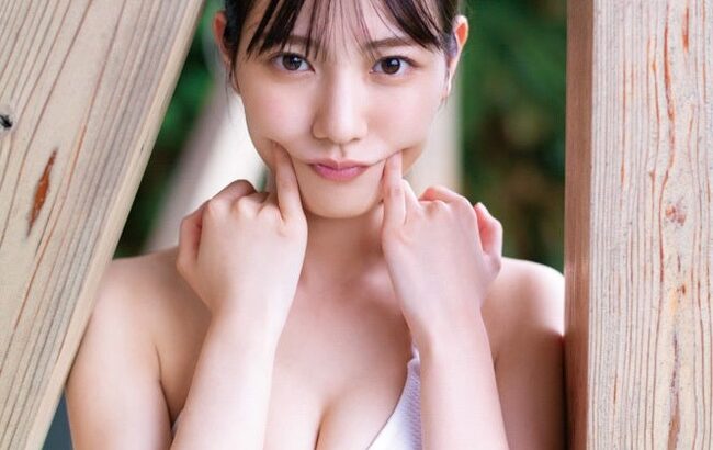 【悲報】日向坂46河田陽菜さん写真集の顔と現実の顔が違いすぎると話題に・・・