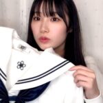 【SKE48】倉島杏実が4月のトーク会で着るかもしれないセーラー服の候補