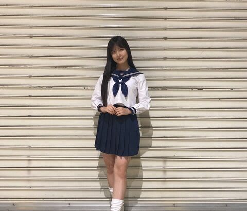 【SKE48】林美澪がセーラ服に、ルーズソックス！きゃわいすぎ！！！