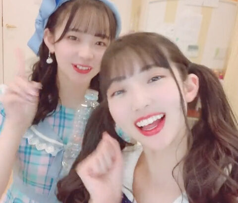 【SKE48】藤本冬香と川嶋美晴の“ｵﾂｶﾚ(^o^)”動画が可愛い！！！