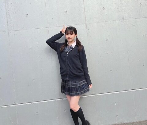 【SKE48】西井美桜の制服が強すぎる！！！