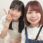 【SKE48】青木詩織が杉山歩南と2ショットを撮る！！！