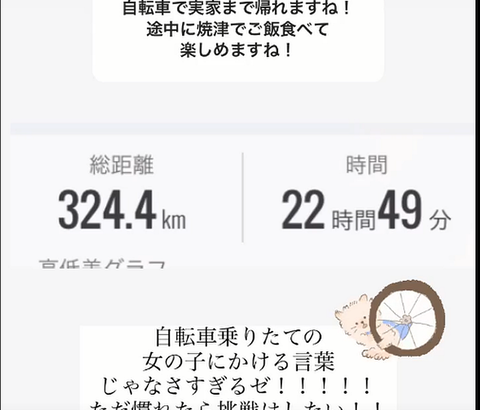 【SKE48】荒野姫楓「自転車乗りたての女の子にかける言葉じゃなさすぎるゼ！！！！！」