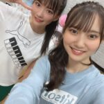 NMBの瓶野神音さん、SKE 末永桜花のTシャツ着てる！！！