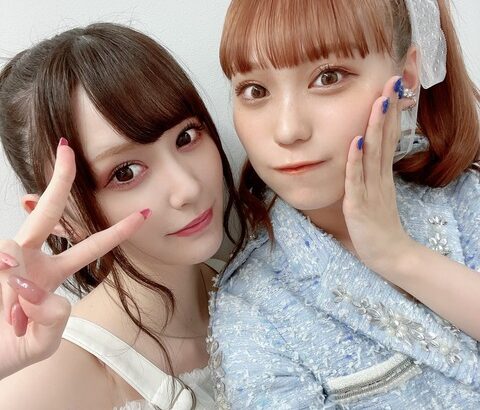 【HKT48】豊永阿紀さん、菅原茉椰の写真だけ雑www