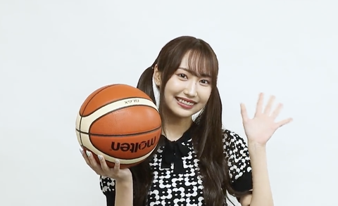 「月刊バスケットボール」の『 #アイドルxバスケ』にSKE48のあのメンバーが登場！！！