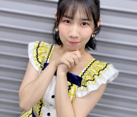 【SKE48】澤田奏音「療養期間を終え、本日より活動を再開します。ご心配をおかけしました」