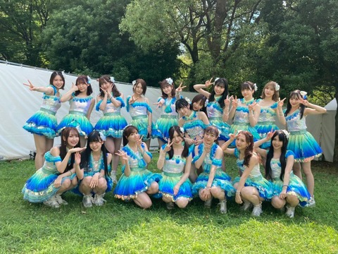 【SKE48】太田彩夏「暑い中でしたが沢山汗かいて、夏満喫できました～！」