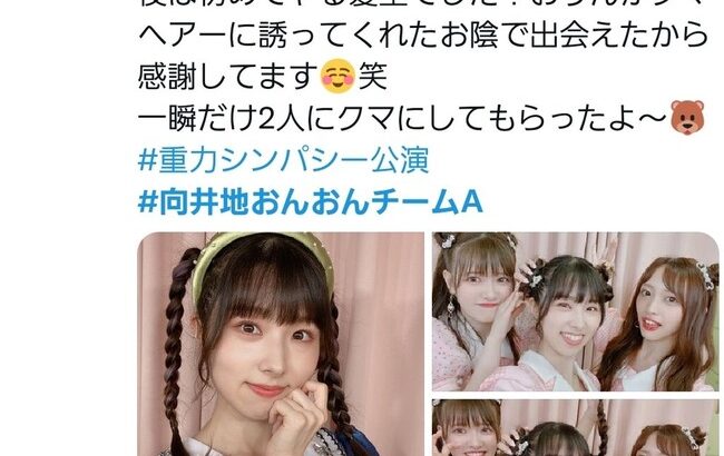 【AKB48】「向井地おんおんチームA 」という愛称ができていた模様！！！【向井地美音総監督】