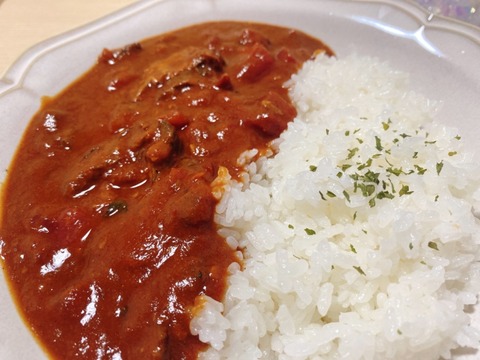 【SKE48】荒野姫楓の新作『レンジdeお手軽鯖缶トマトカレー』が美味しそう！！！