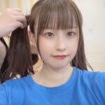 【SKE48】ヘアメイク中の西井美桜ちゃん、可愛い！！！