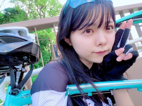 【SKE48】荒野姫楓「あんなにキツかったのにまた坂行きたくなっちゃうのはロードバイクあるあるでしょうか…！もう行きたい」