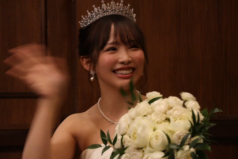 【元SKE】石原真さん、松村香織のウェディングドレス姿を大量公開！