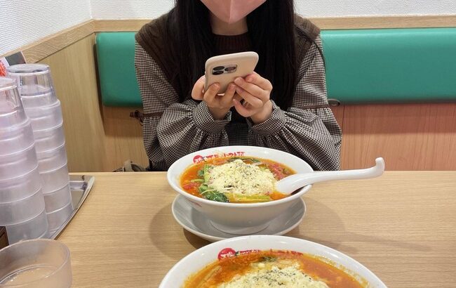 【朗報】ずっきーはぼっちーじゃなかった😭【AKB48・山内瑞葵が下口ひななとラーメンに行く】