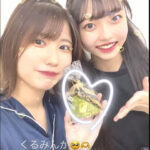 【SKE48】青木莉樺と森本くるみの2ショット！2人とも可愛すぎる！
