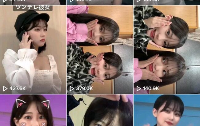 【朗報】田中美久のTikTokがお〇ぱい動画ばっかり【HKT48みくりん】