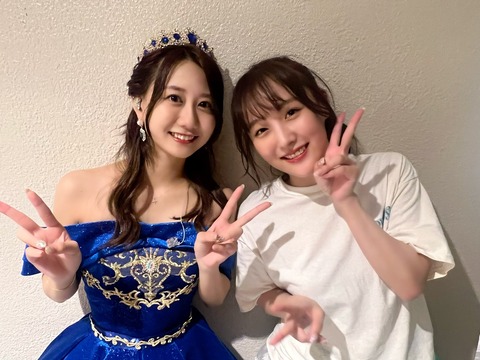 【SKE48】鎌田菜月「奈和さんと一緒に過ごさせてもらった時間1秒1秒が濃ゆくて全部宝物です」