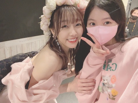 【SKE48】平野百菜 「舞台稽古が終わって、みよまるさんと一緒にダッシュで劇場いきました！」