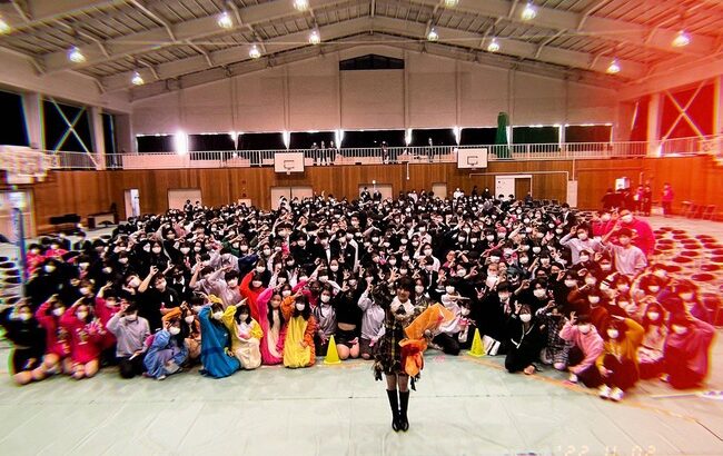 【朗報】AKB48岡部麟が茨城県立東海高校の学園祭にサプライズで登場【チーム8りんりん・べりん】