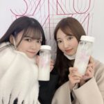 【SKE48】岡本彩夏と藤本冬香が“櫻坂46”の櫻坂カフェに！！！