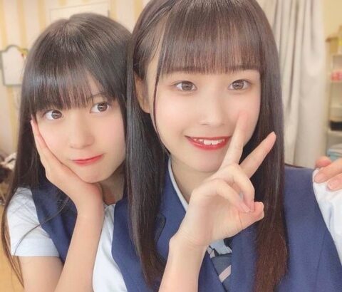 【SKE48】林美澪と西井美桜の2ショットが可愛すぎ！！！
