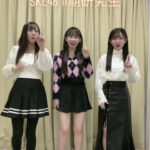【SKE48】大村杏と篠原京香の健康美がいいよね！ 杉本りいなもまた大人になったね！