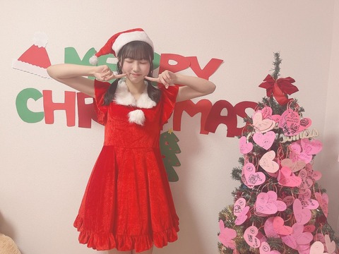 【SKE48】平野百菜「クリスマス2日間一緒に過ごしてくれて、ありがとうございました」