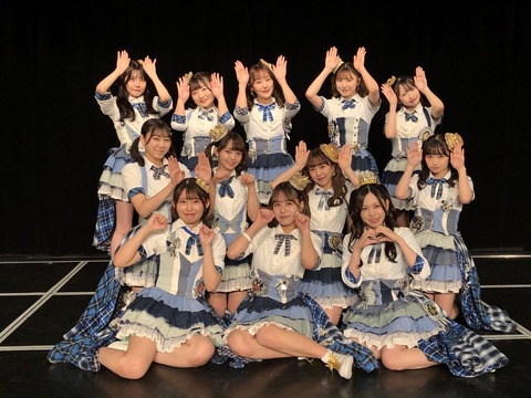 【SKE48】福士奈央「急遽りかちゃんが出てくれたよ 2人で一緒にうさみみ付けました（1人だけで付けるのが嫌すぎて一緒に付けよ！って巻き込んだ☺）」