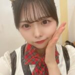 【SKE48】荒野姫楓「公演で初めてお団子しました！すっきり！」