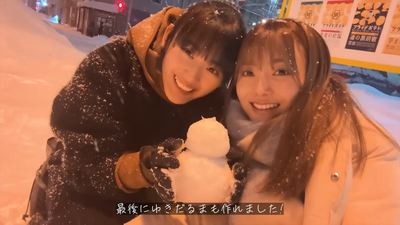 【櫻坂46】雪に大はしゃぎでテンションMAX！田村保乃×山﨑天Vlog『GoToサクラ旅 in 北海道』公開！！