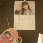 【麺処 真名呼】SKE48の坂本真凛さんのファンの方が来店されて、生誕祭のリーフレット？頂きました 券売機の上に飾らせていだきました