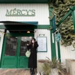 【SKE48】佐藤佳穂が豊橋の「MERCY’S Cafe」の前で撮影！！！