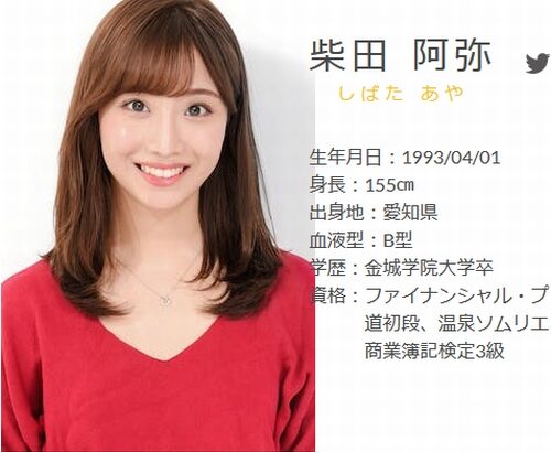 【女子アナ】柴田阿弥（29歳）、“元SKE48”と言われることに誇り！「恩恵をばりばり受け今日も仕事にありつけている」「有難いの一言」