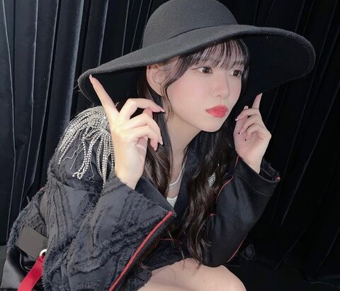 【SKE48】岡本彩夏「こんな感じの黒ずくめの女で始まります」