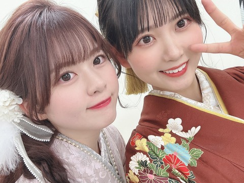 【SKE48】伊藤実希と石塚美月の2ショット…