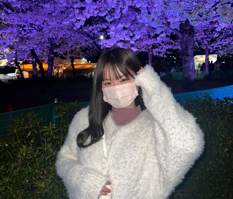 【SKE48】西井美桜「お花見できたうれしい」