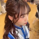 【SKE48】青海ひな乃「大人ハーフアップにしてもらった♡♡♡」