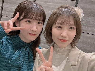 【櫻坂46】有能キャプテン松田里奈、3期生全員と2ショットを撮影！